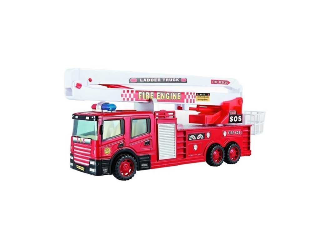 CAMION BOMBEROS FRICCION EN BOLSA 0520