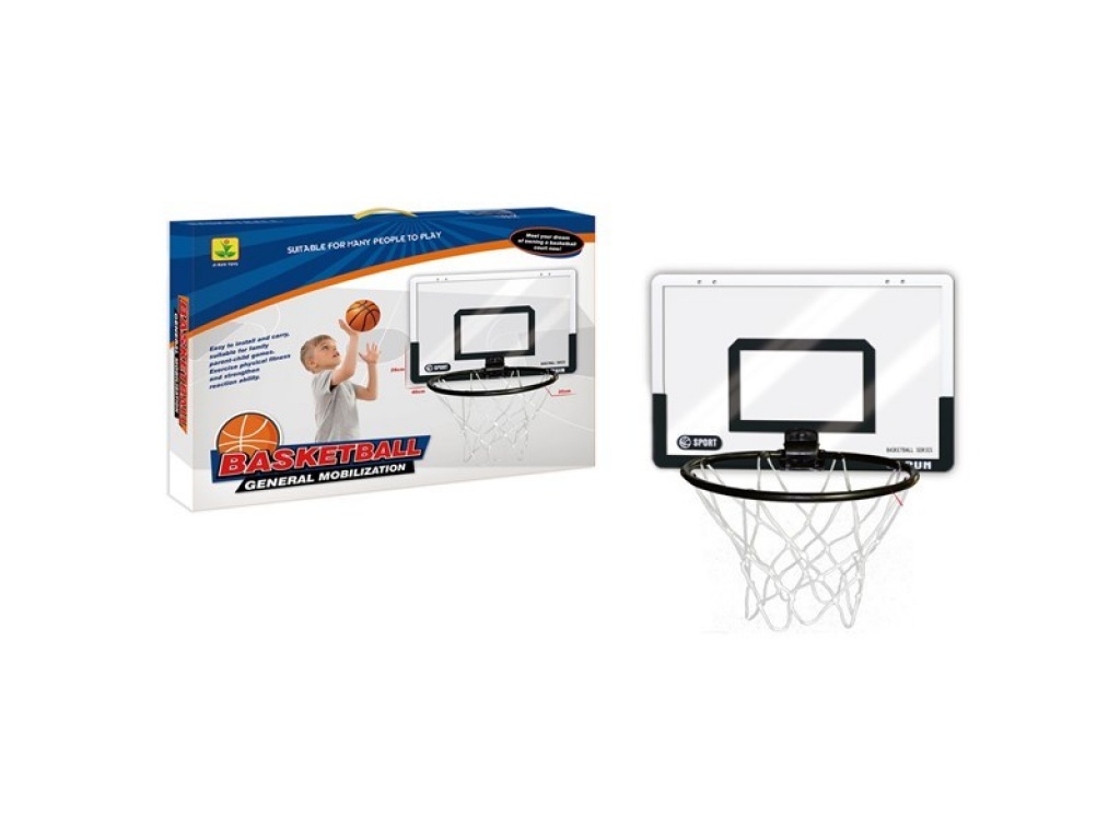 TABLERO BASKET PARA PARED CON PELOTA CAJA 0453