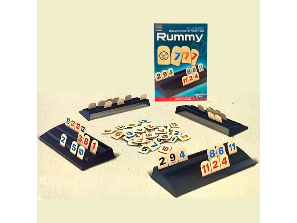 JUEGO MESA RUMMY EN CAJA