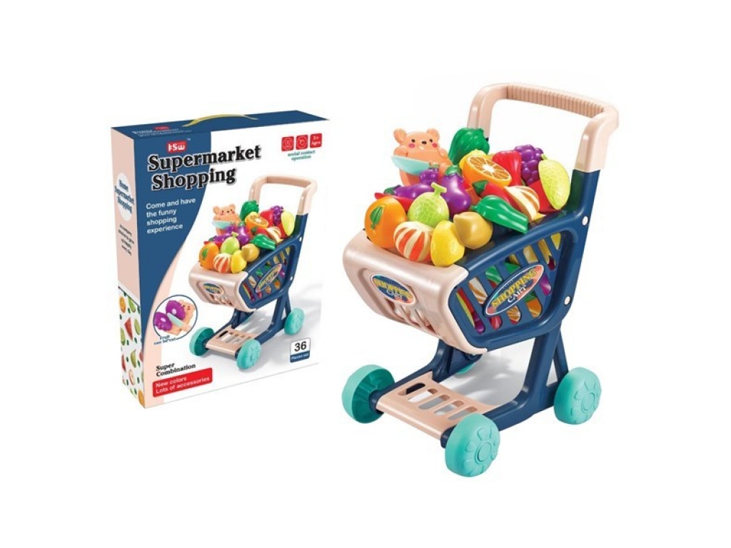 CARRITO SUPERMERCADO10 FRUTAS DE CORTE