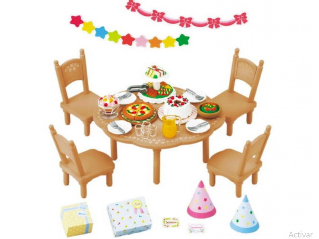 SYLVANIAN FAMILIES SET PARA FIESTA