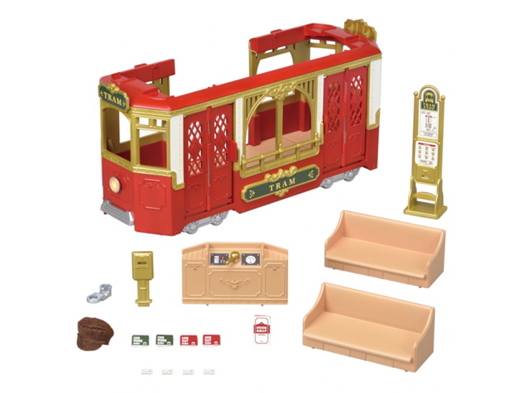 SYLVANIAN FAMILIES TREN TRANVIA