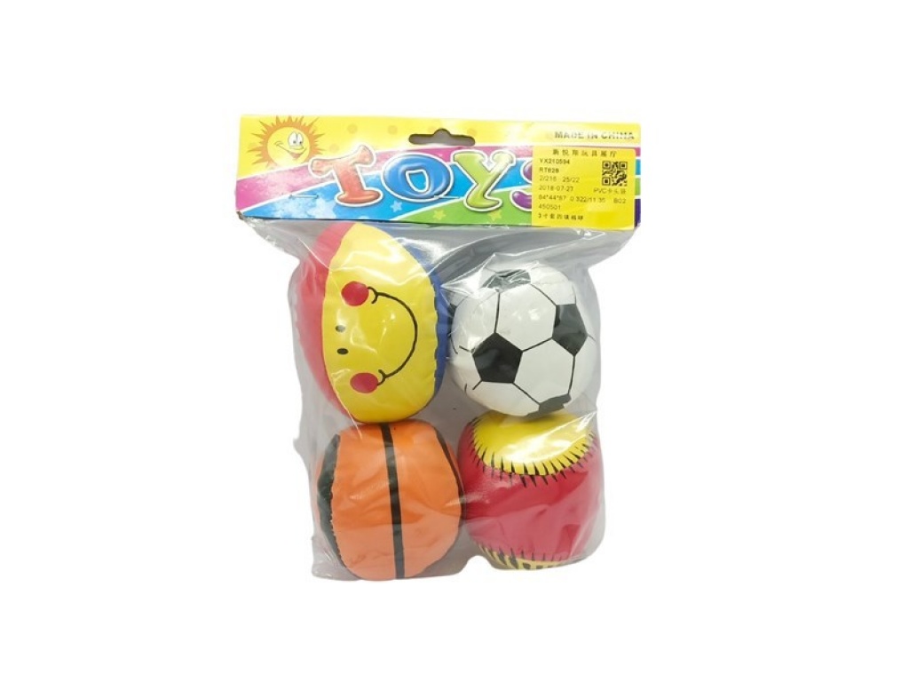 PELOTAS CUERINA X4 BOLSA 7820