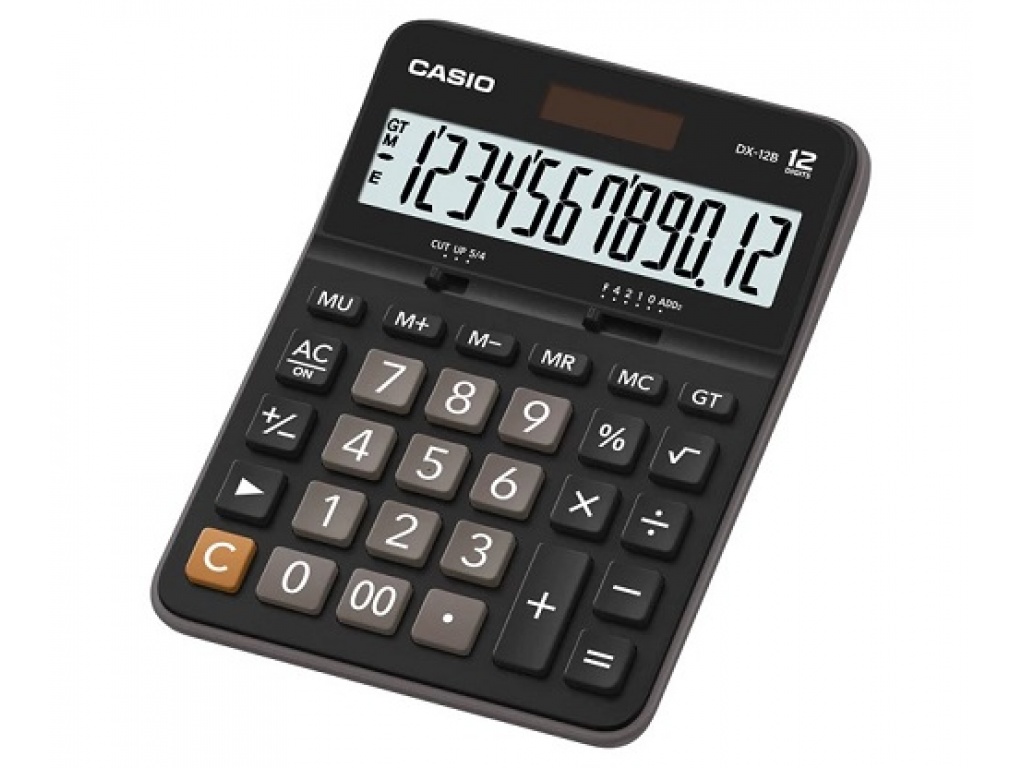 CALCULADORA CASIO DE MESA 12 digitos DX-12