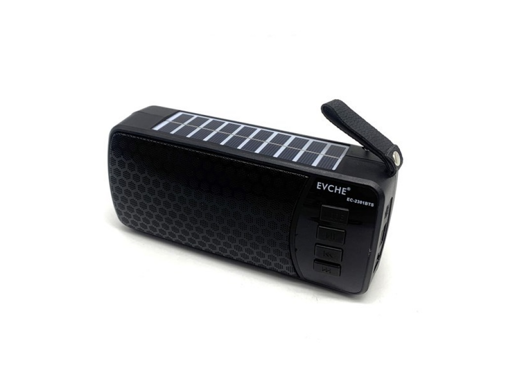 PARLANTE CON RADIO FM SOLAR BLUETOOTH 8020