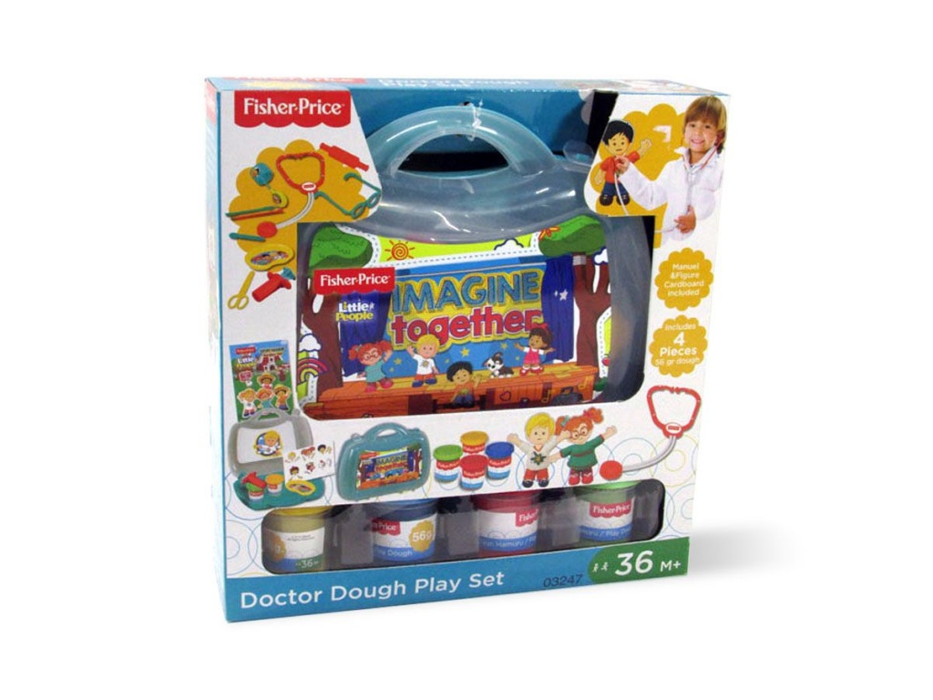 FISHER PRICE MASAS SET EN CAJA CON VALIJA