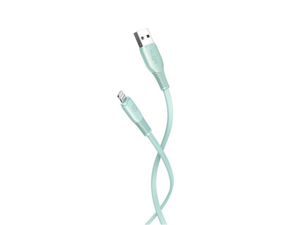 CABLE USB-LIGHTNING DE PVC 1M KLGO S113