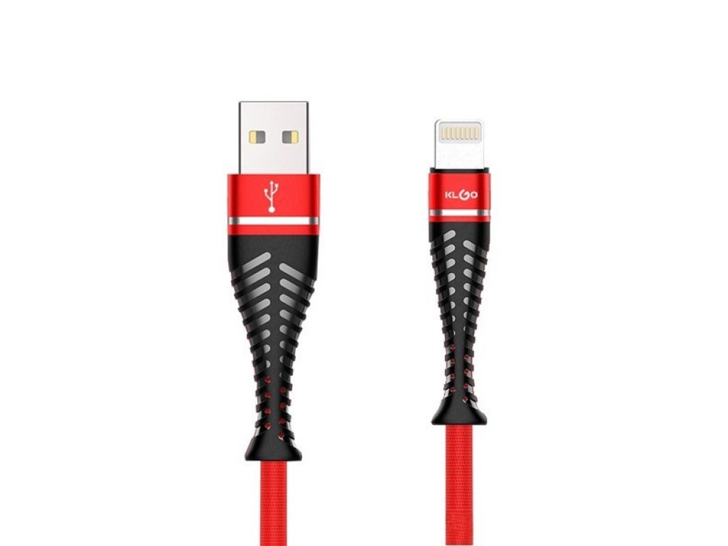 CABLE USB-LIGHTNING REFORZADO 1M KLGO S21