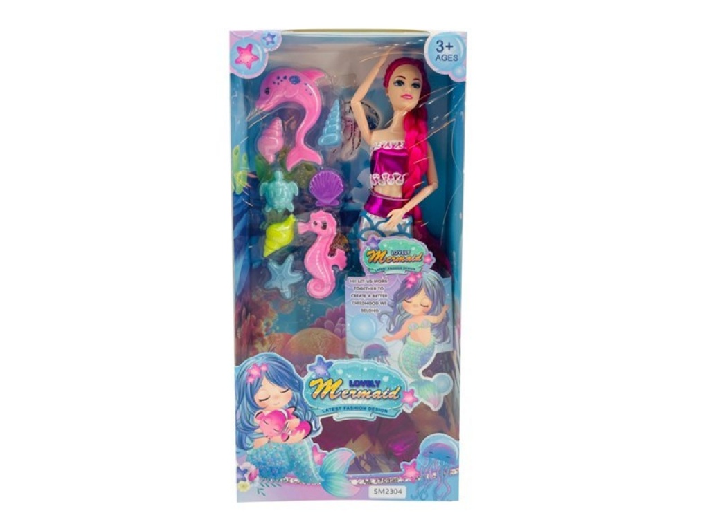 MUECA ART SIRENA CON 8 ACCS EN CAJA 6085