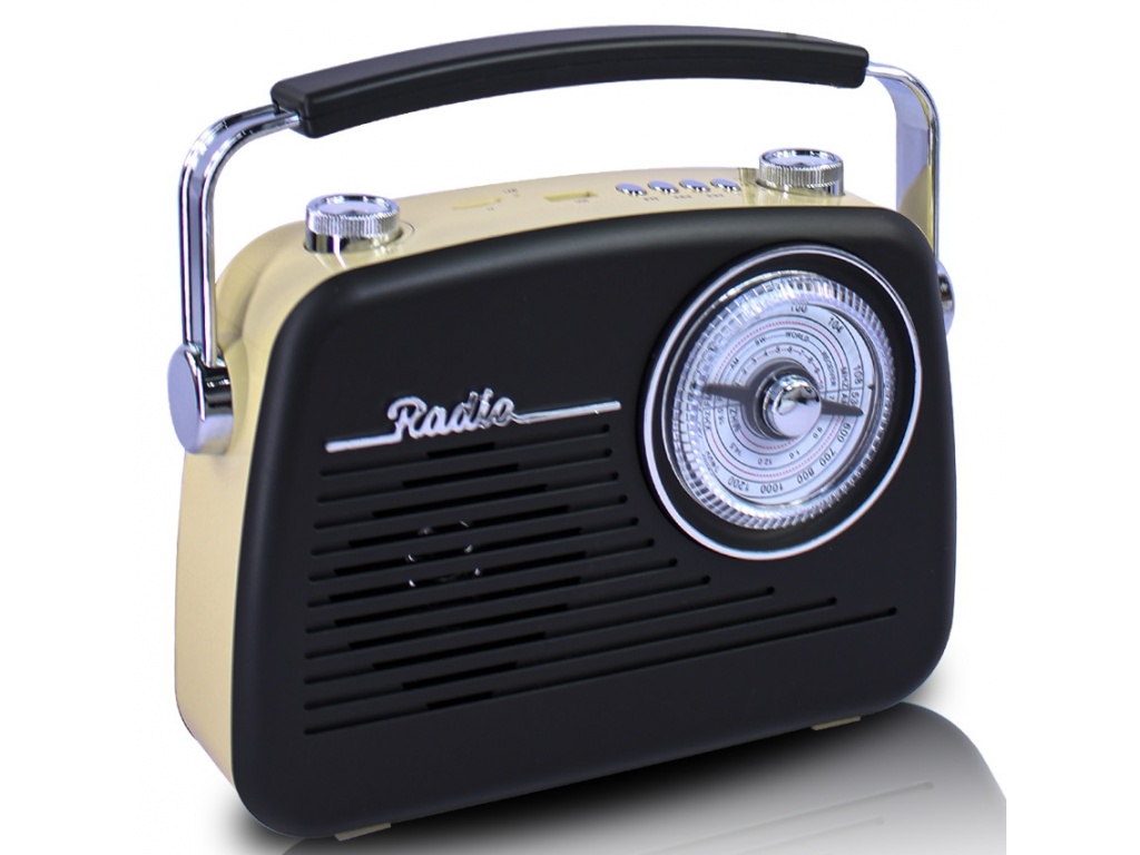 RADIO RETRO COLOR PASTEL BT SD USB FM AM BATERIA