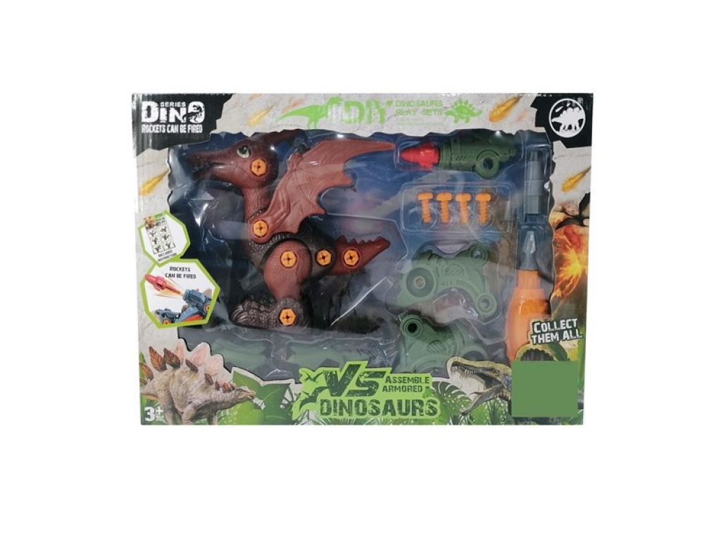 DINOSAURIO PARA ARMAR DESTORNILLAR CAJA 5841