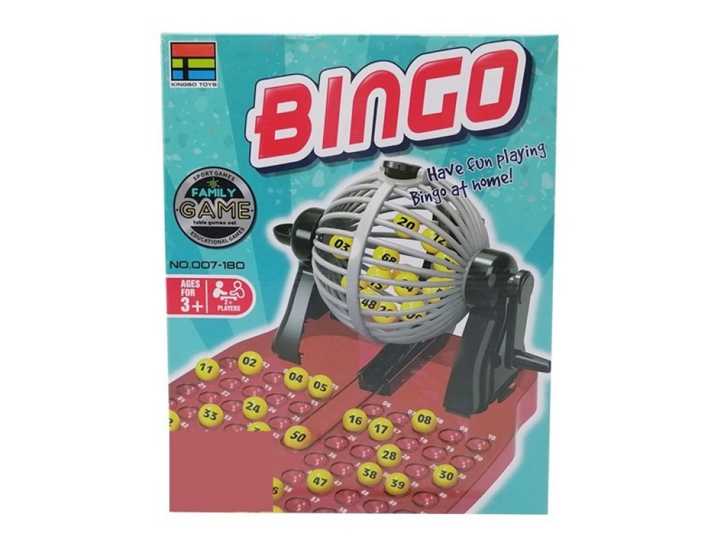 JUEGO MESA BINGO 90 BOLILLAS CAJA 1113