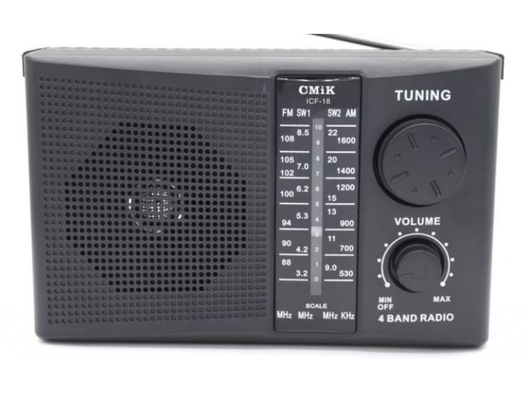 RADIO AMFM CMIK PILA CORRIENTE MK-18