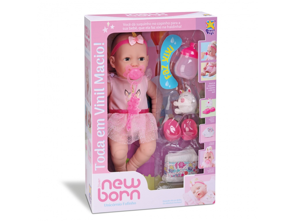 BEBE NEW BORNE ACCESORIOS UNICORNIO