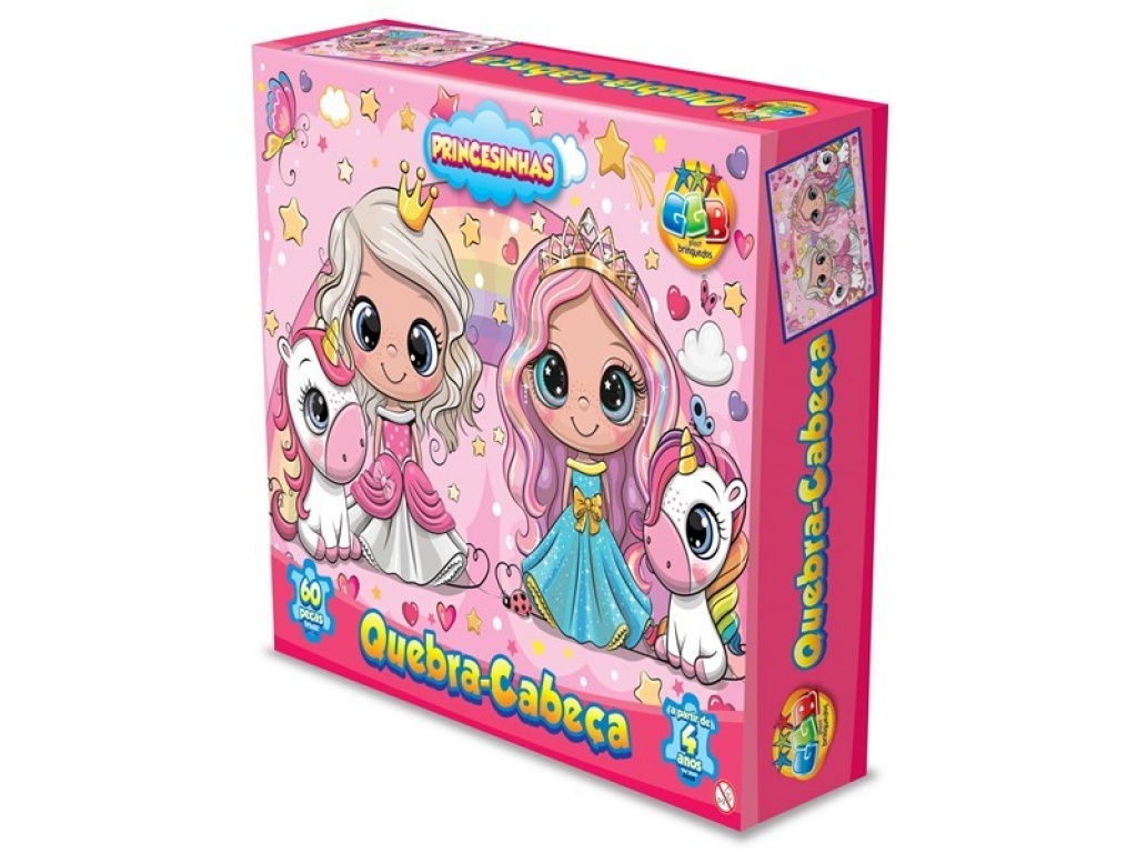 PUZZLE CARTON 60 PZAS PRINCESAS GB 1064