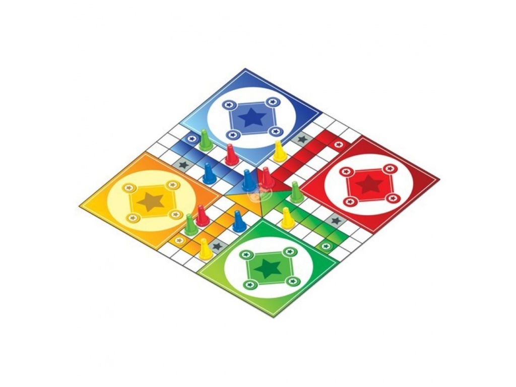 JUEGO MESA 4 EN 1 LUDO DAMA TRILHA GB 1045