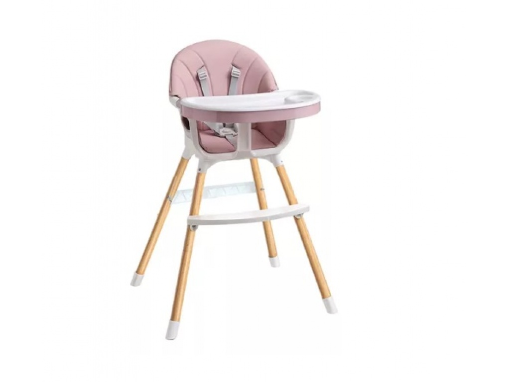 SILLA DE COMER PARA BEBE CON ALTURA REGULABLE ML-5054-ROS