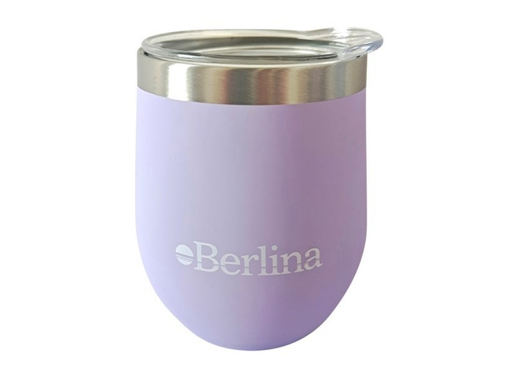 MATE BERLINA 220ML CON TAPA DOBLE PRED VIOLETA