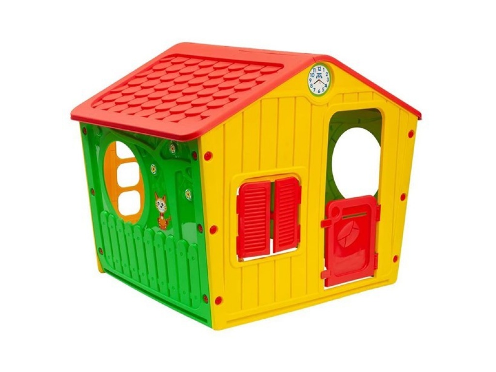 CASA INFANTIL NIO STARPLAY CASITA AMARILLA RELOJ