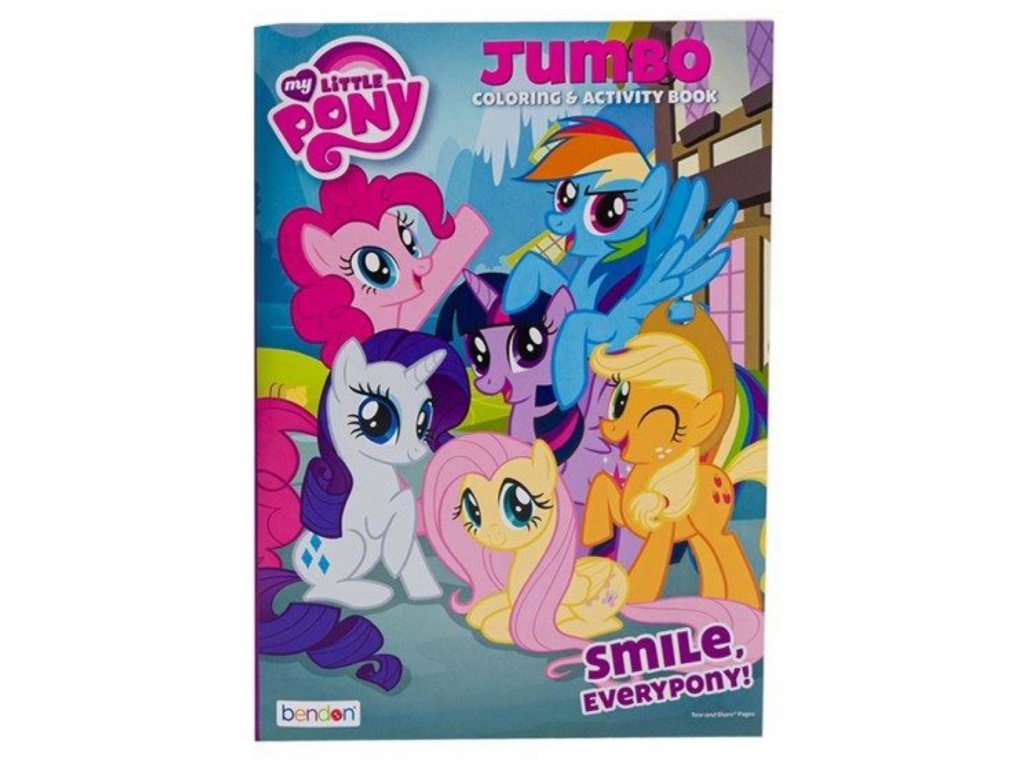 LIBRO COLOREAR MY LITTLE PONY 75751