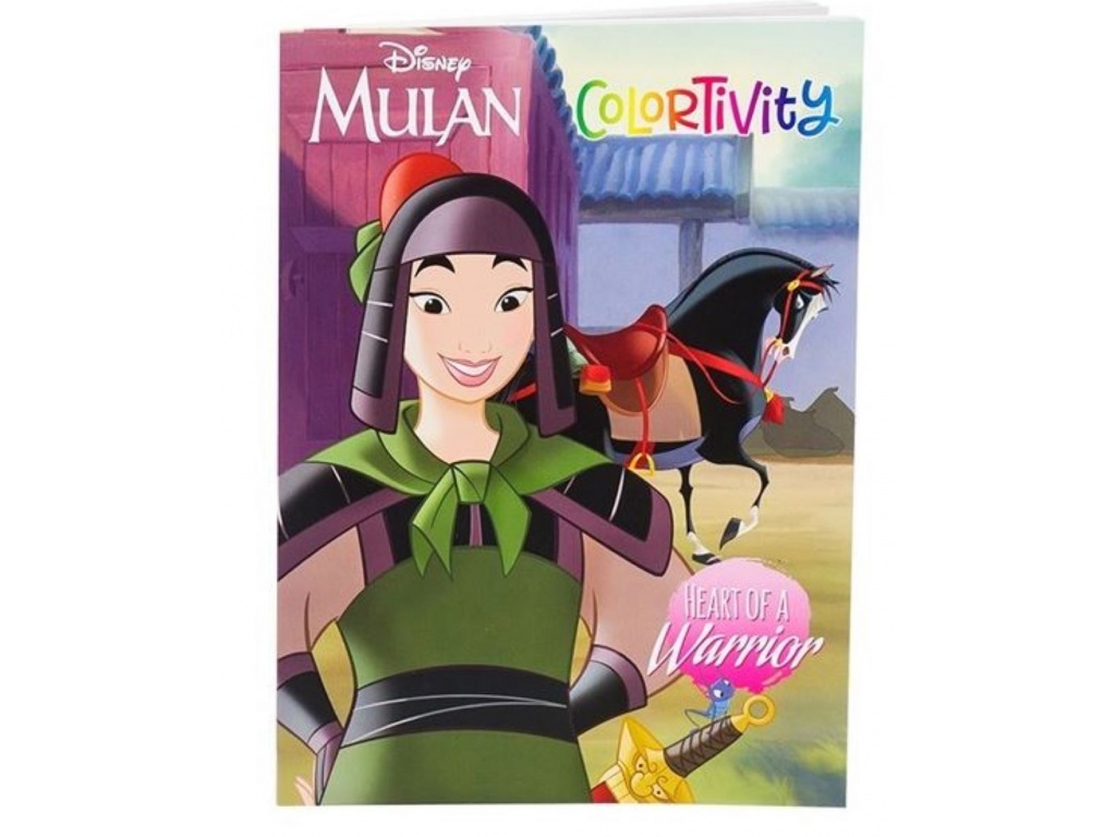 LIBRO COLOREAR MULAN 49675