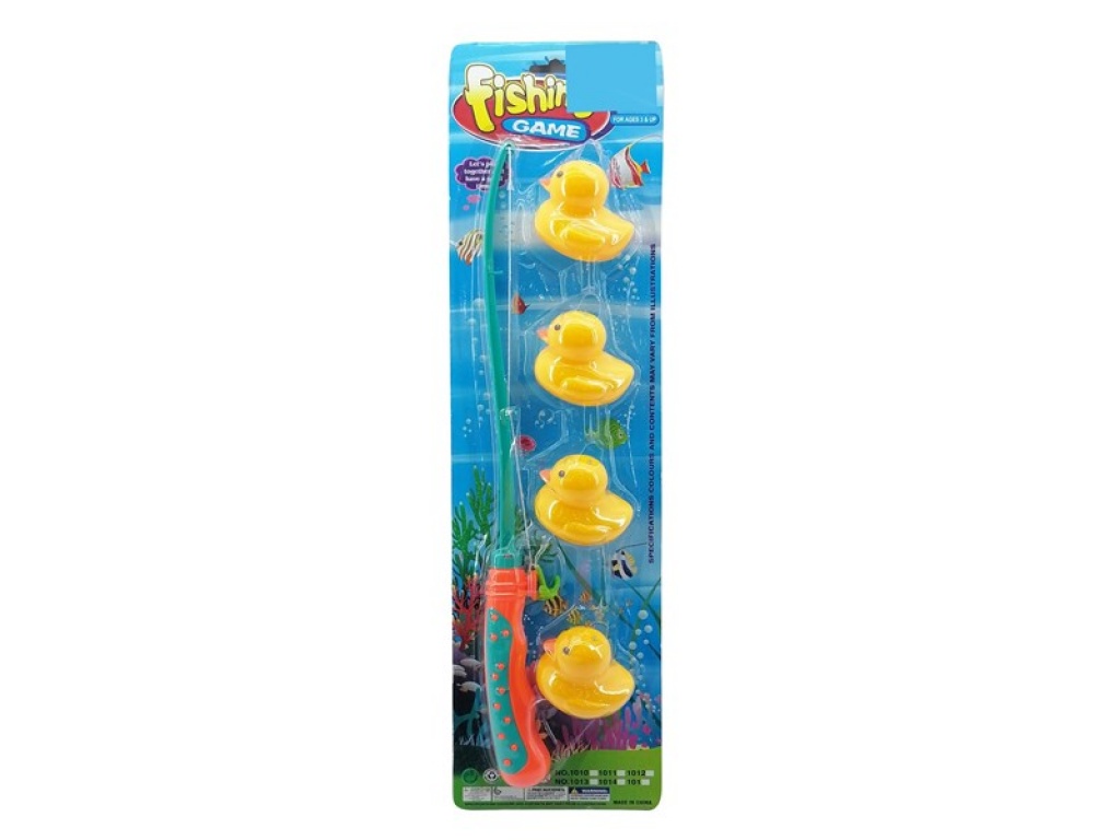 CAA DE PESCAR MAGNETICA CON 4 PATOS 5740