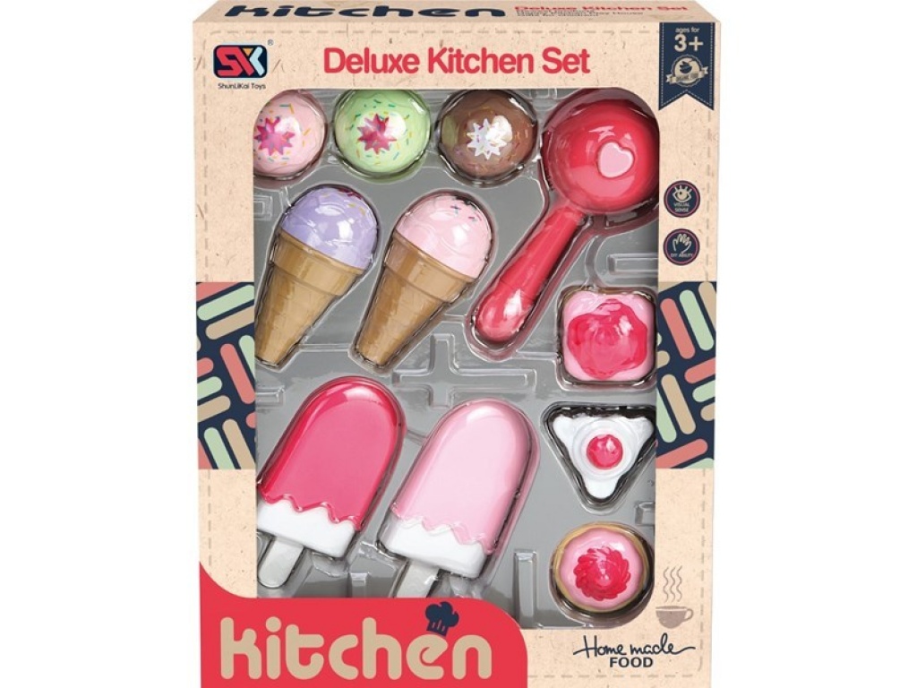 SET COCINA COMIDA POSTRES 11 PIEZAS 6048