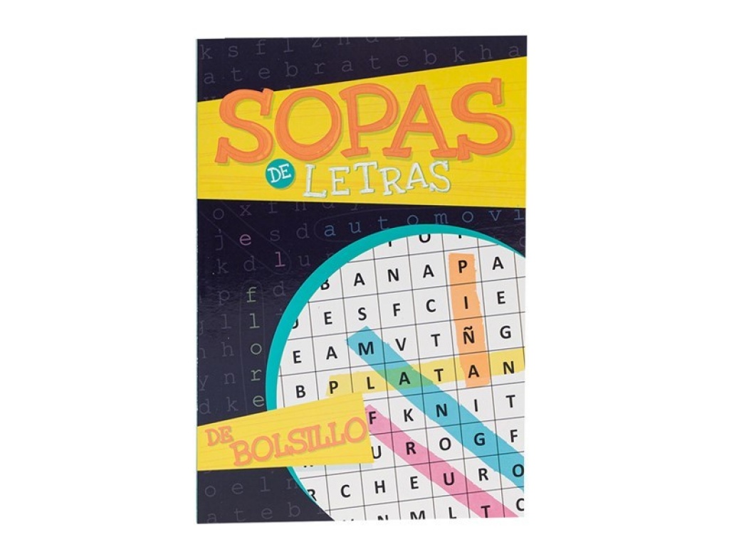 LIBRO ACTIVIDADES SOPA DE LETRAS BOLSILLO37611