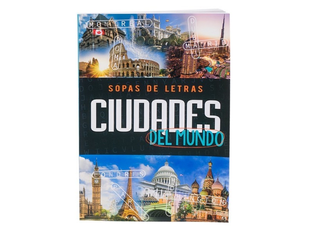 LIBRO ACTIVIDADES SOPA DE LETRAS MUNDO 43384