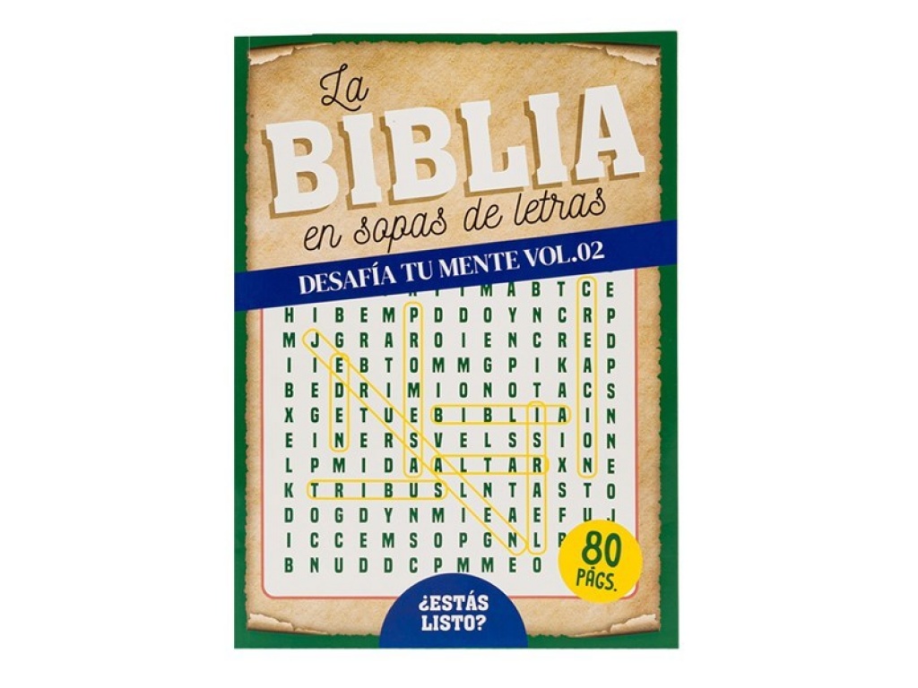 LIBRO ACTIVIDADES SOPA DE LETRAS BIBLIA 78431