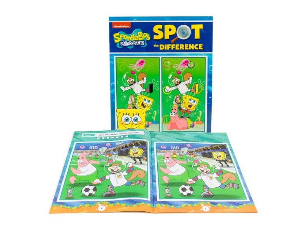 LIBRO ACTIVIDADES SPOT BOB ESPONJA 56932