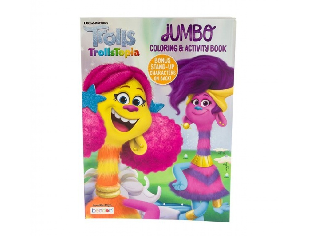 LIBRO ACTIVIDADES TROLLS 60606