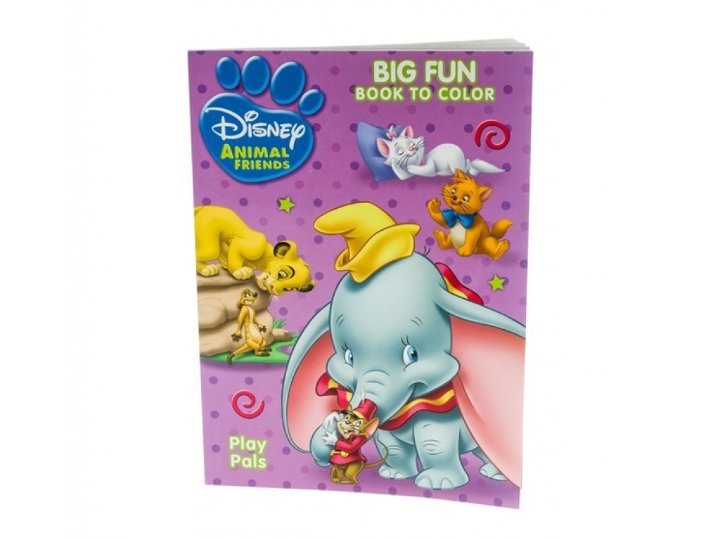 LIBRO COLOREAR DISNEY BIG FUN 60594