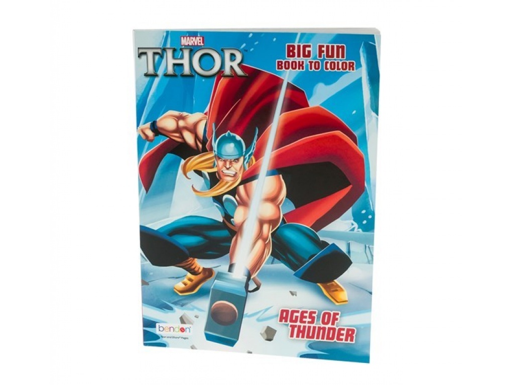 LIBRO COLOREAR THOR 60591