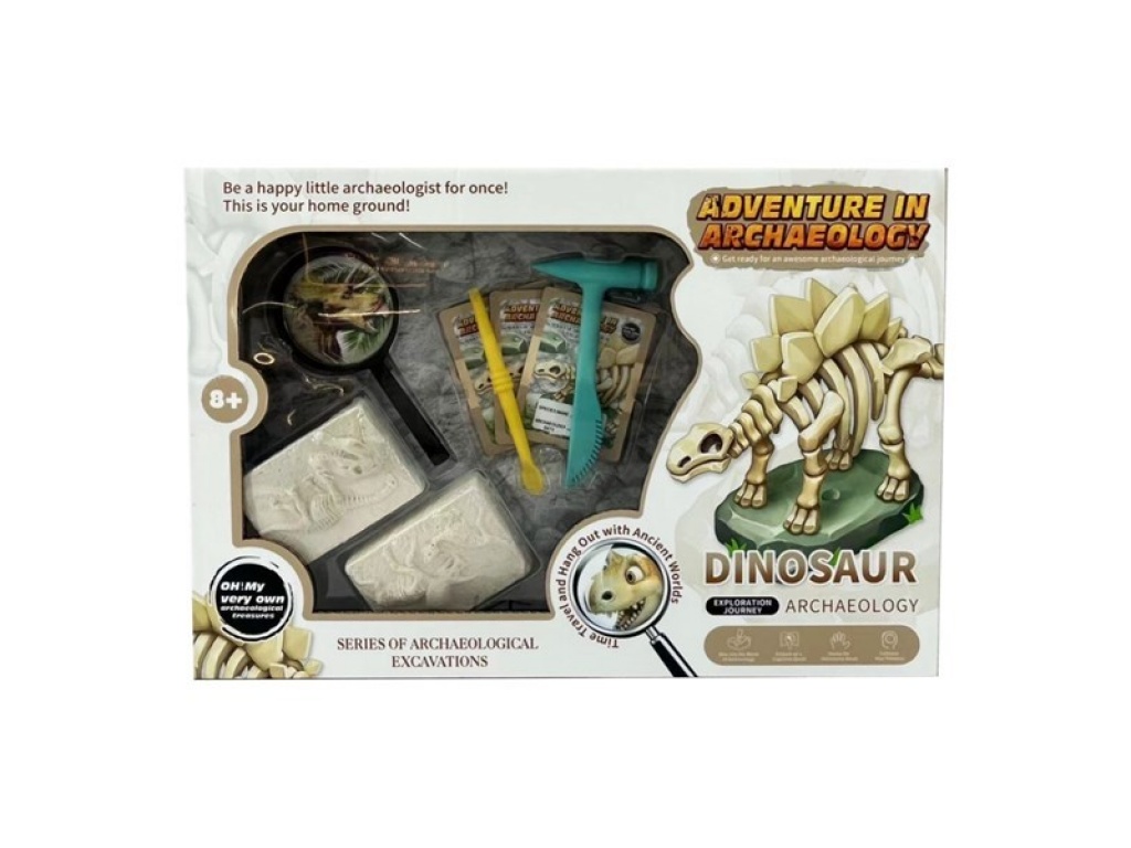 DINOSAURIO FOSILES CON ACCS CAJA 6042