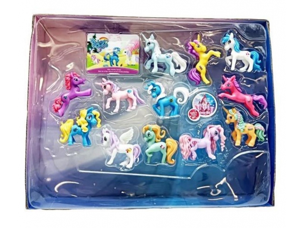 CABALLO UNICORNIO X12 EN CAJA 7549