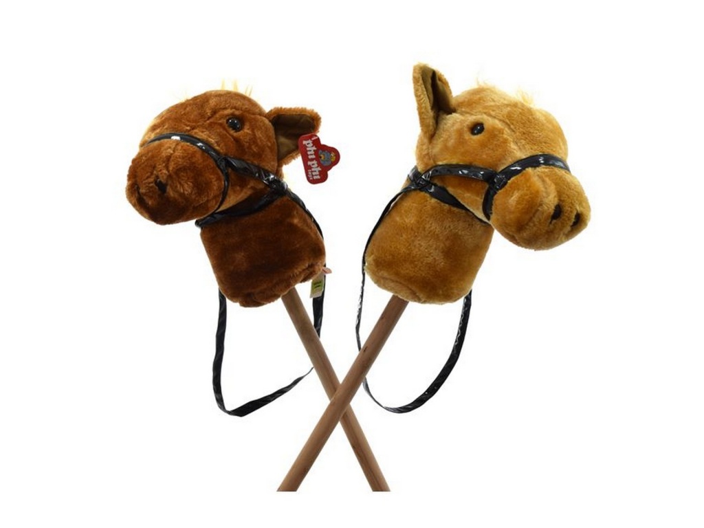 PELUCHE CABALLO CON PALO CON SONIDO PHI PHI TOYS