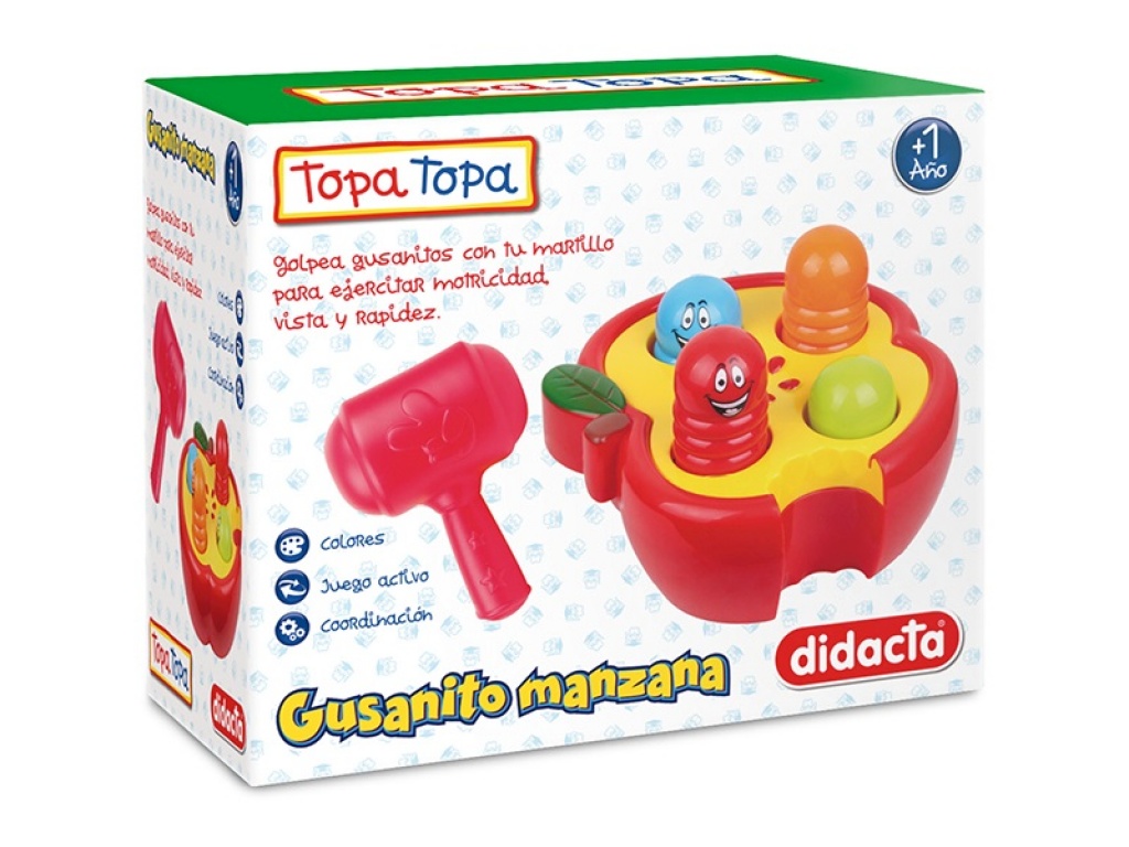 DIDACTA GUZANO MANZANA TOPA TOPA