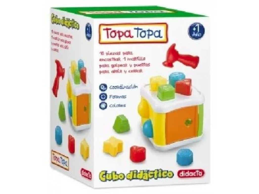 TOPA TOPA CUBO DIDACTICO