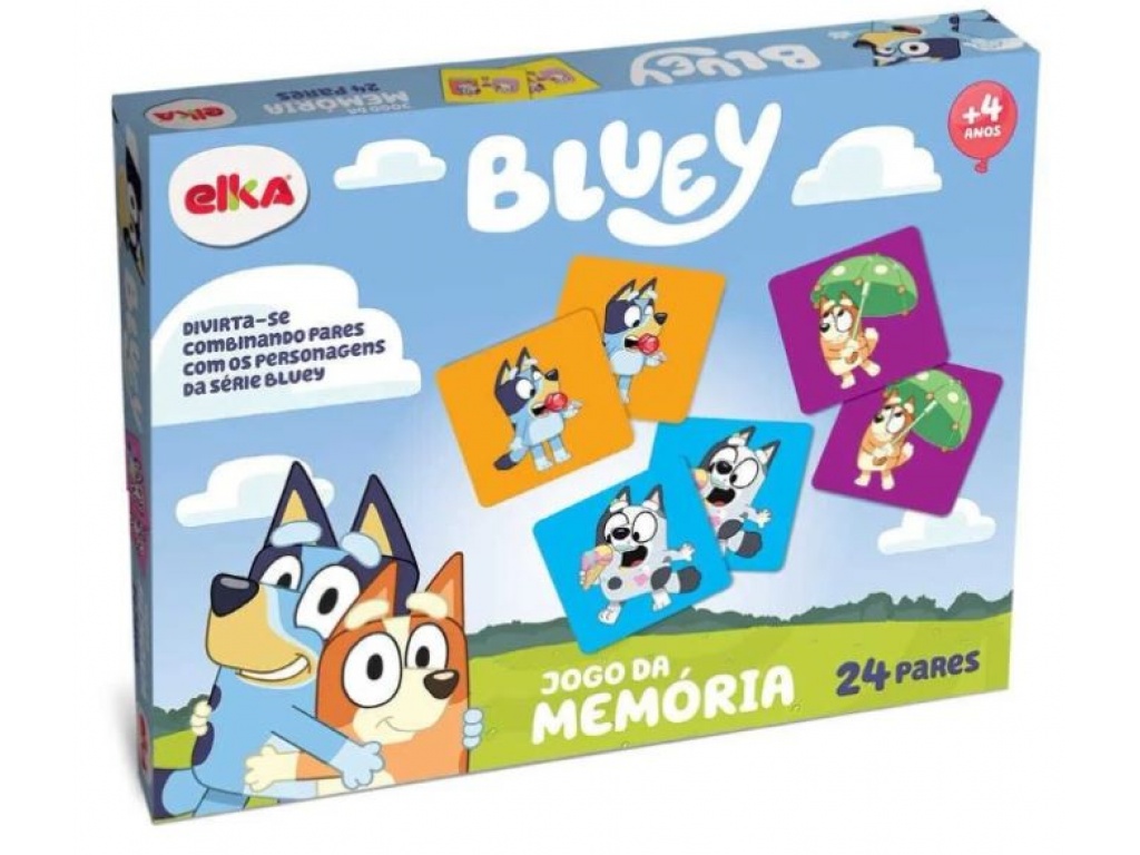 JUEGO DE MEMORIA BLUEY