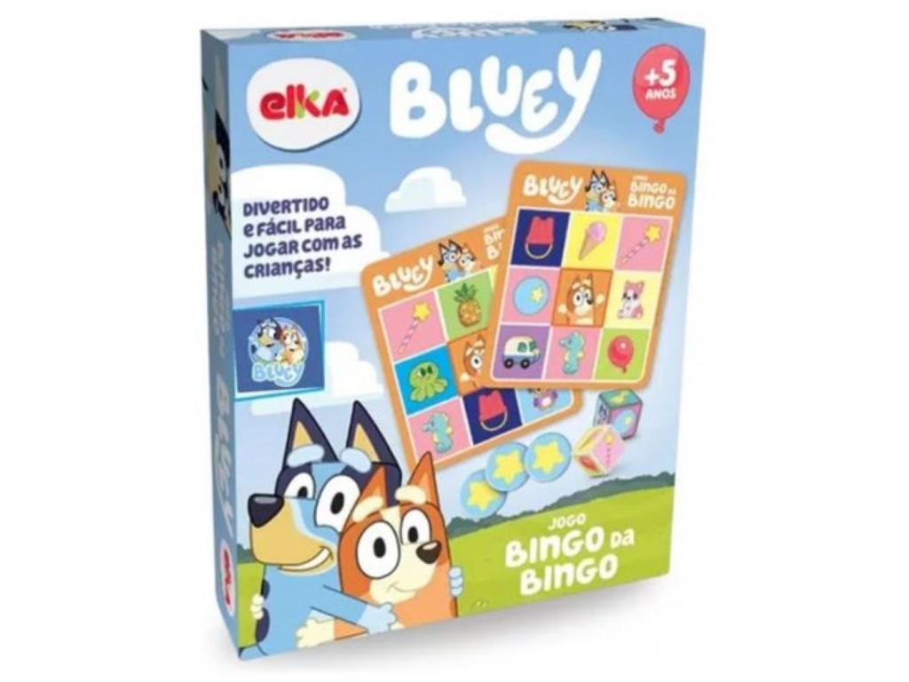 JUEGO DE BINGO BLUEY