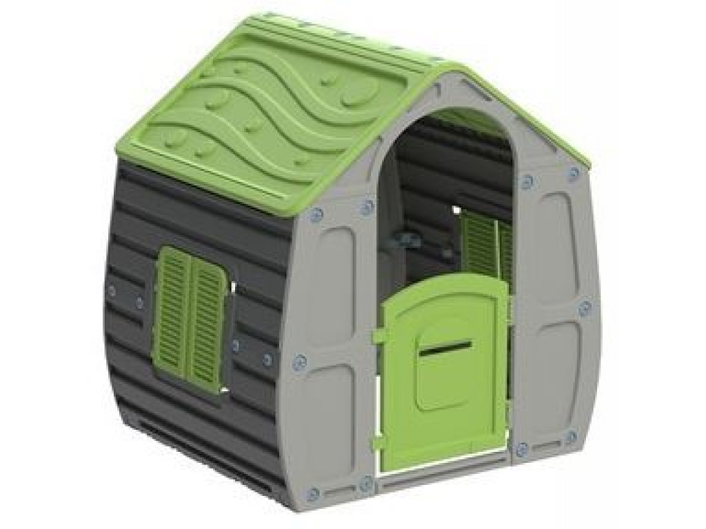 CASITA PLASTICO VERDE GRIS STARPLAY