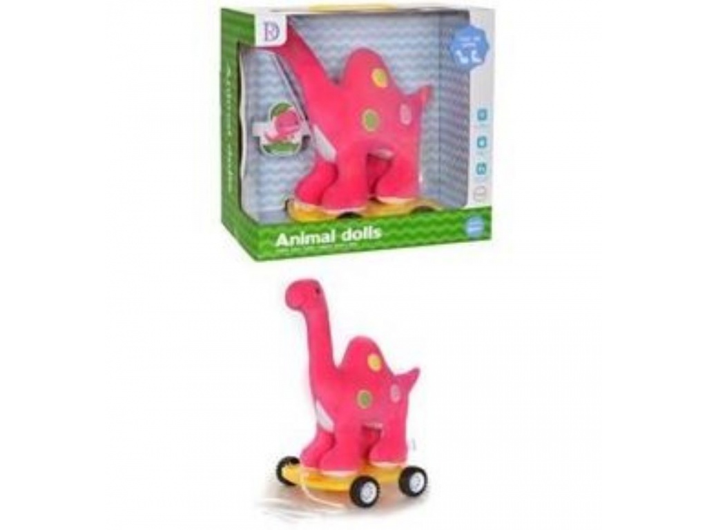 ARRASTRE DINOSAURIO PELUCHE CAJA7450