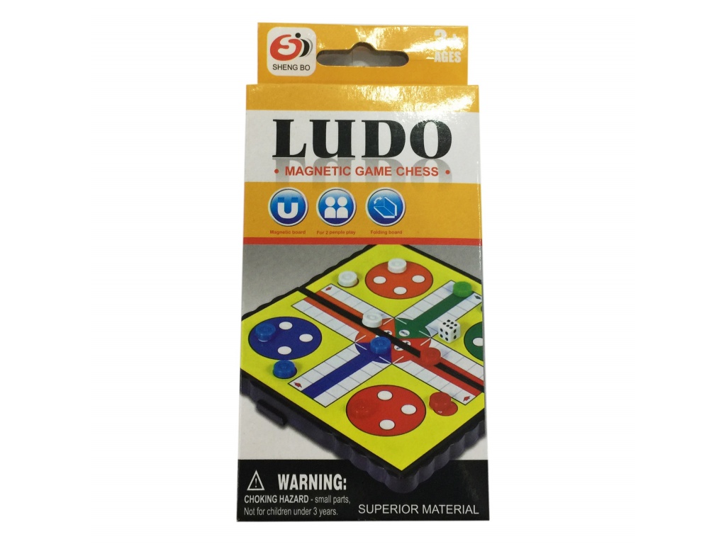 JUEGO MESA MAGNETICO LUDO MINI CAJA