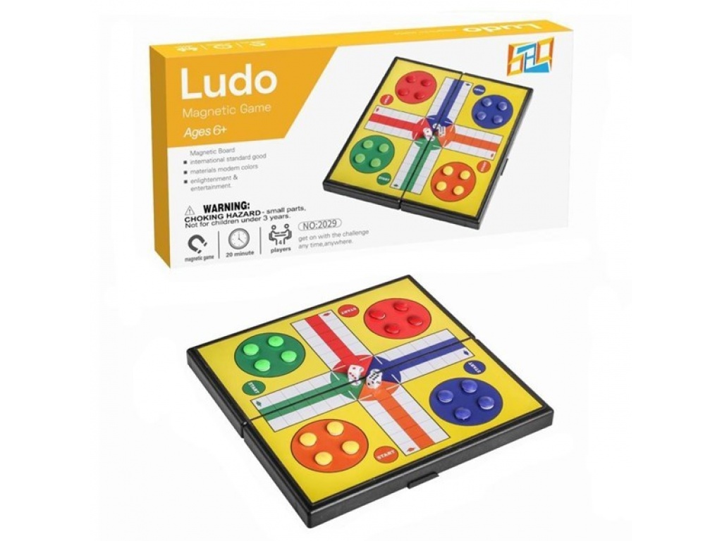 JUEGO MESA MAGNETICO LUDO CAJA 7999