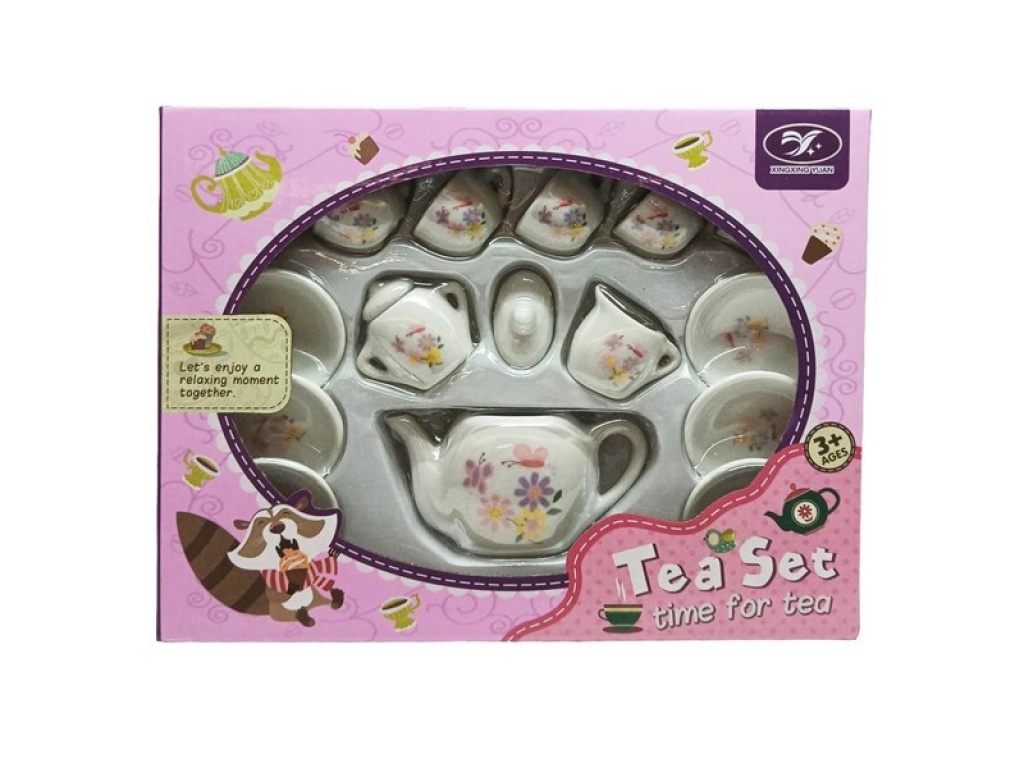 JUEGO DE TE SIMIL PORCELANA 16 PCS CA7697