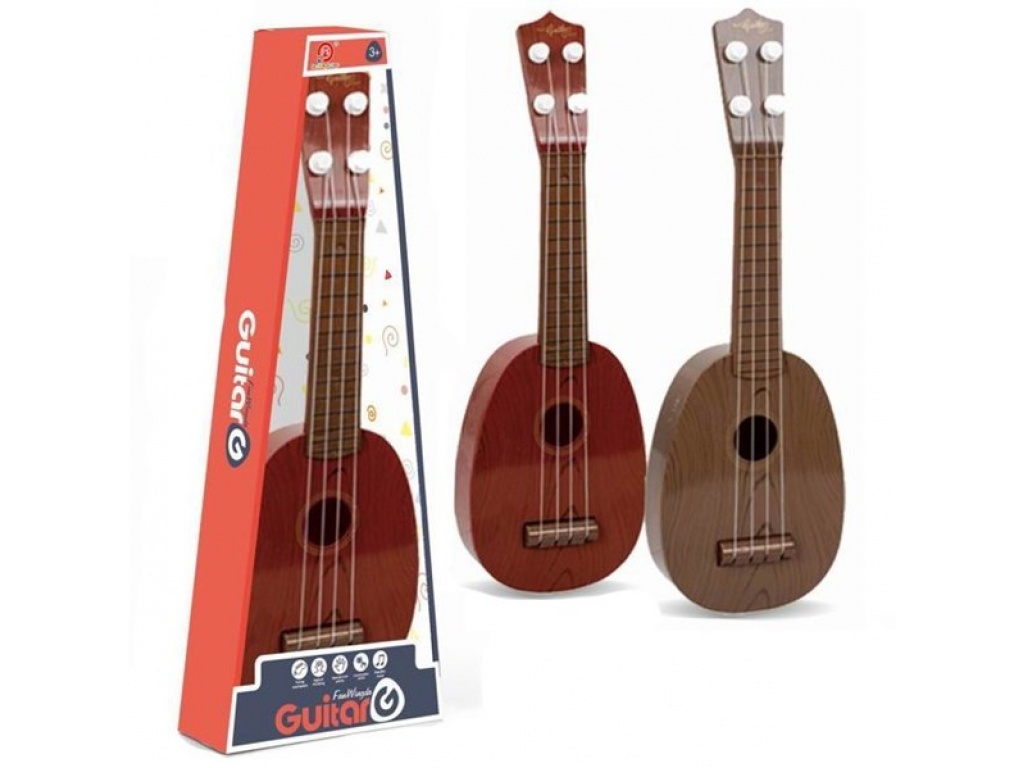 GUITARRA UKELELE PLASTICO CHICA CAJA 2774