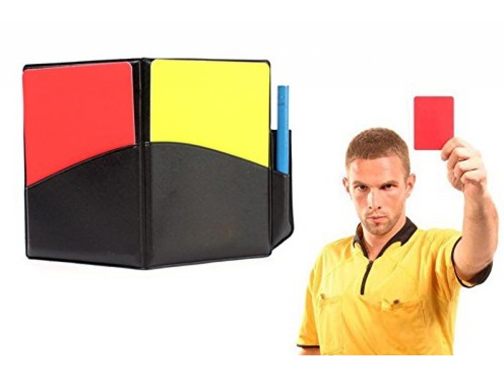 SET TARJETA ARBITRO PARA FUTBOL