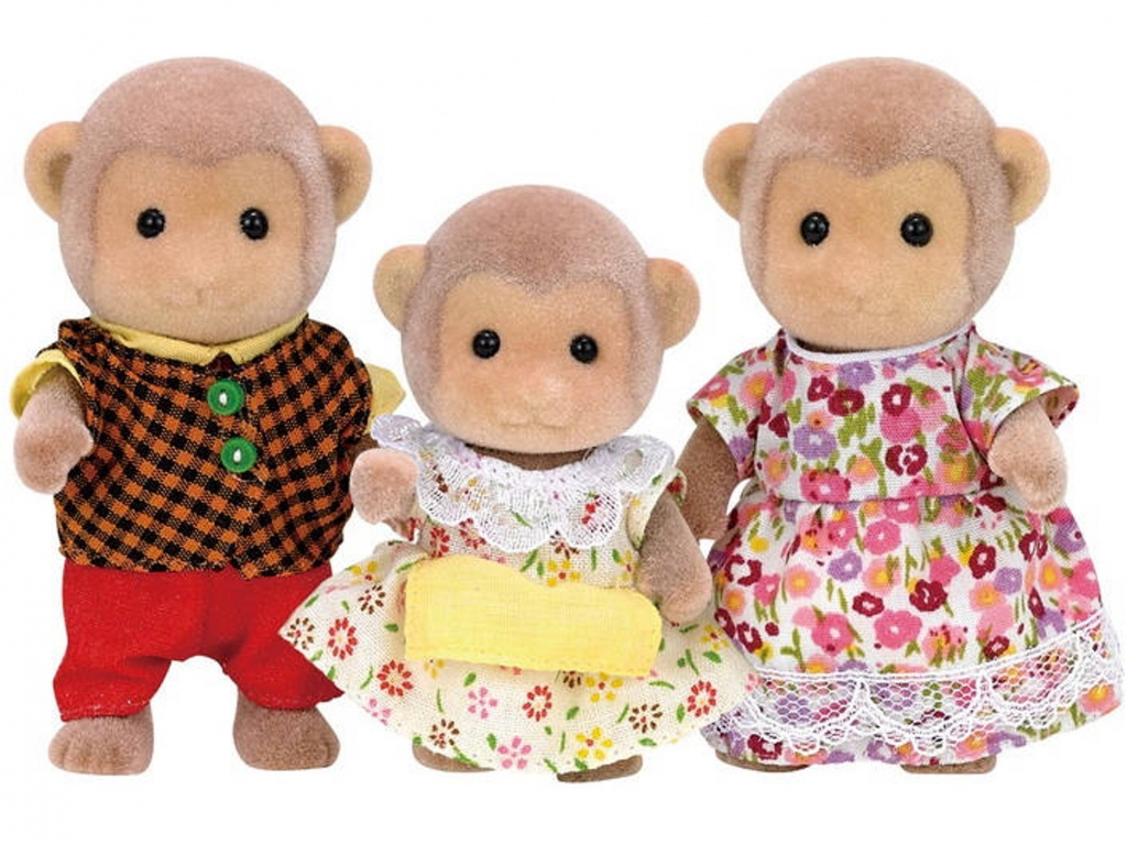 SYLVANIAN FAMILIES FAMILIA DE MONITOS