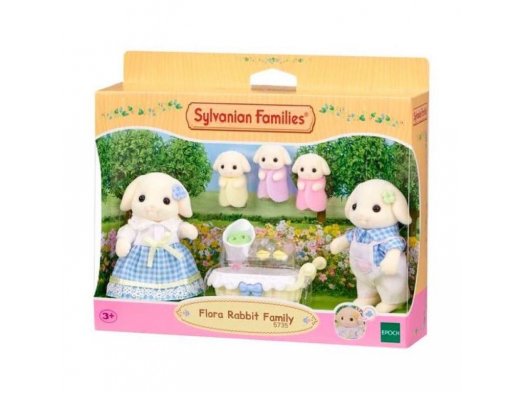 SYLVANIAN FAMILIES FAMILIA CONEJO FLORA